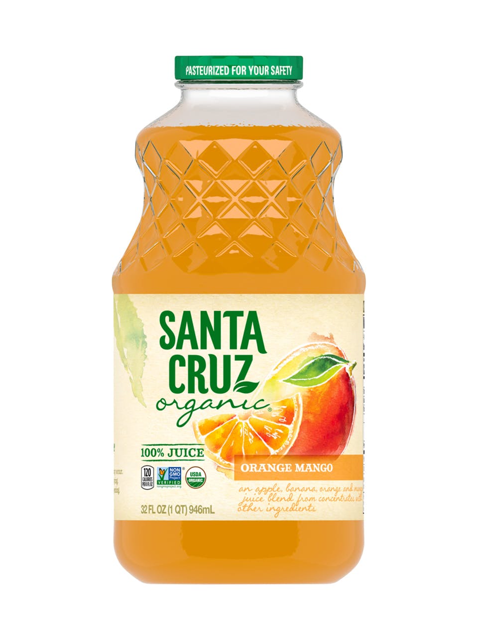 Runner Santa Cruz Organic Orange Mango Juice