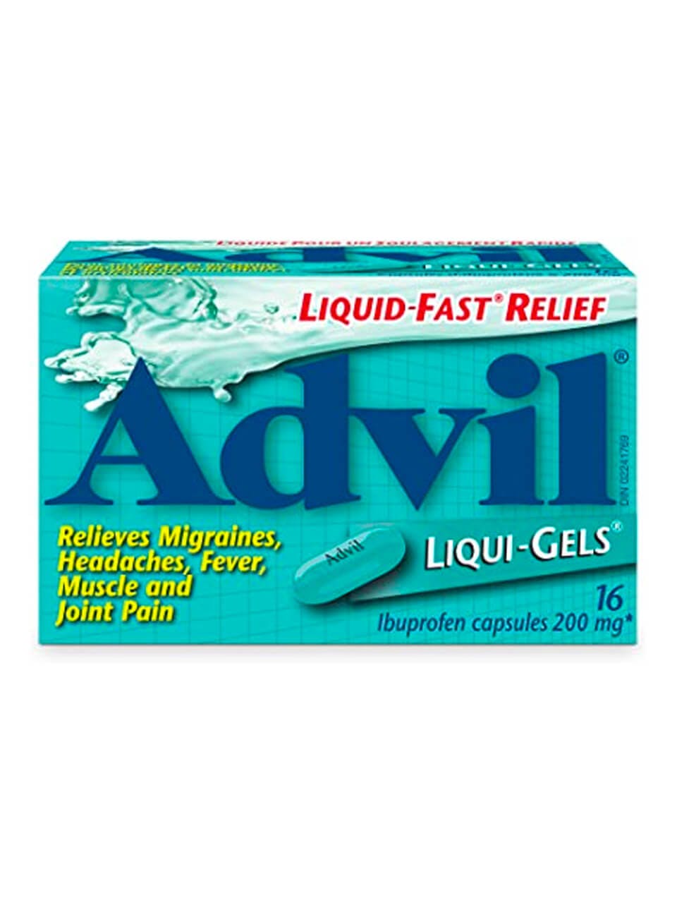 advil liquid gel and toothache